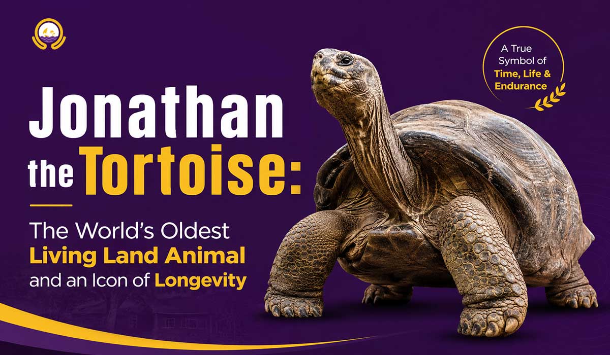 Jonathan the Tortoise: The World’s Oldest Living Land Animal at 194 Years Old